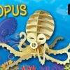 Wooden Puzzles Puzzled | Octopus - 3D Jigsaw Woodcraft Kit Wooden Puzzle-1265