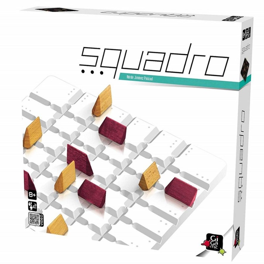 Educational Games Gigamic | Squadro - Wooden Strategy Game By Gigamic-Gm418