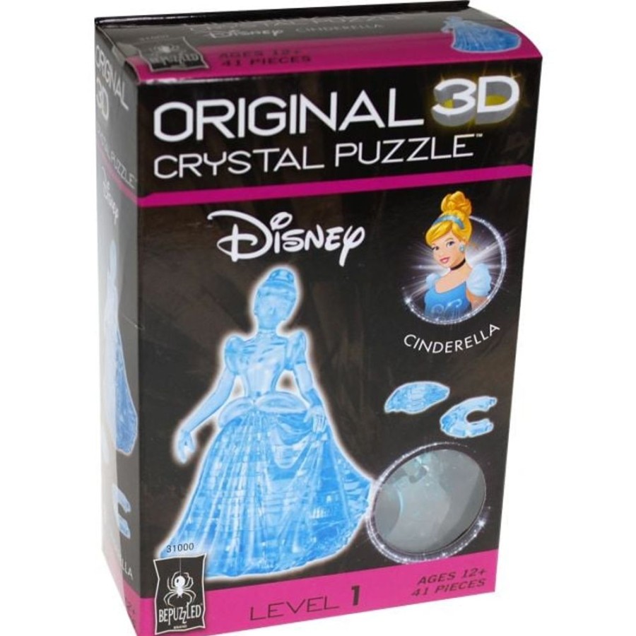 Brain Teasers Bepuzzled | 3D Crystal Disney Puzzle Cinderella-Ug31000