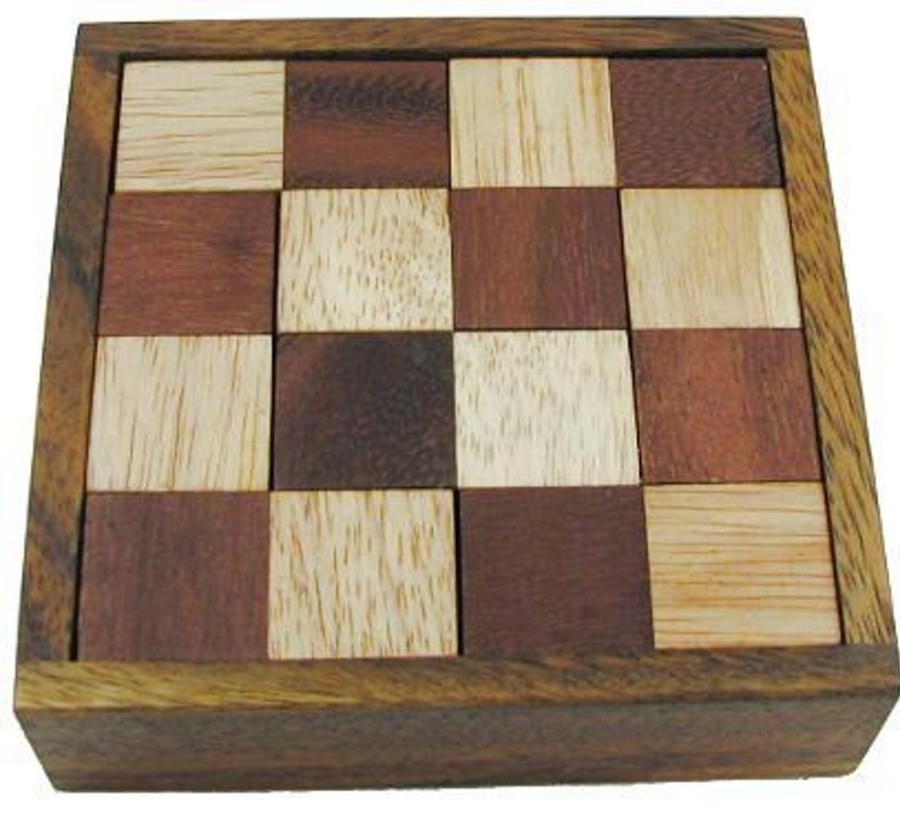 Wooden Puzzles Winshare-Puzzles-and-Games | Devil'S Chess - Wooden Brain Teaser Puzzle-682