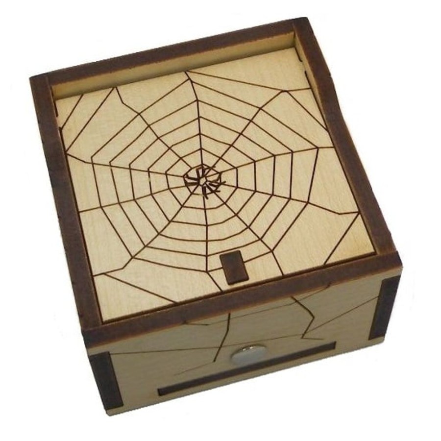 Puzzle Boxes Constantin | Spider Box - Secret Box Brainteaser Puzzle-S122Ct