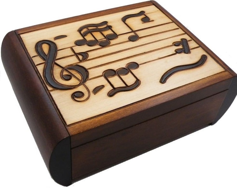 Puzzle Boxes Winshare-Puzzles-and-Games | Music - Secret Wooden Puzzle Box-Cc7876