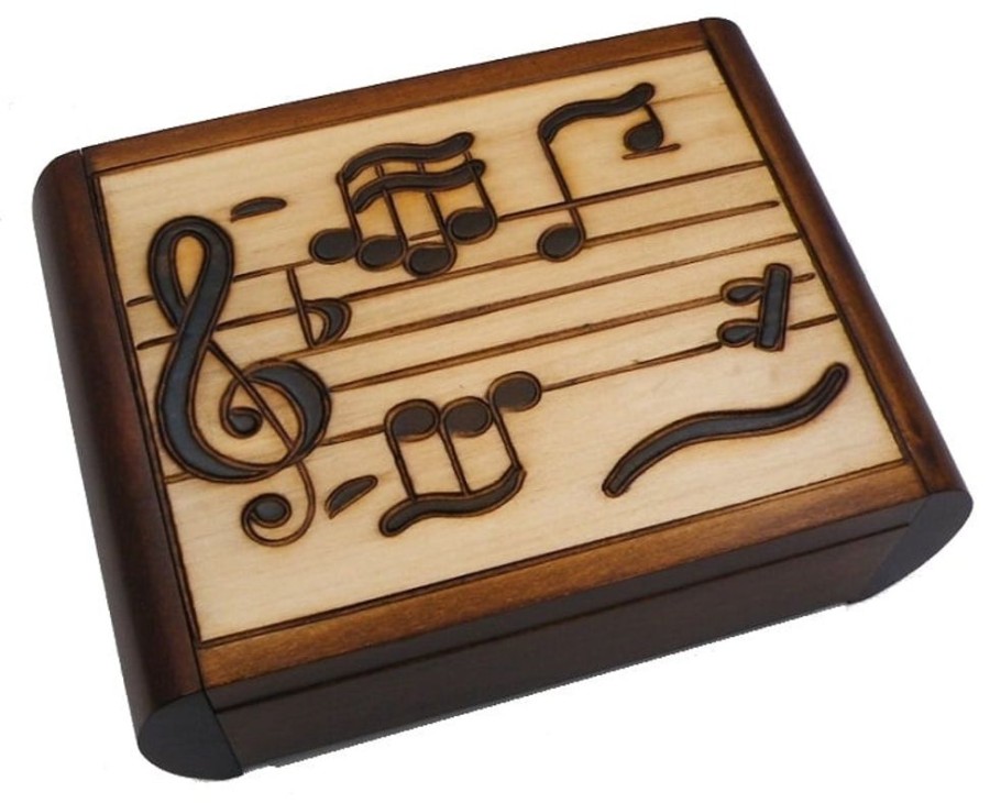 Puzzle Boxes Winshare-Puzzles-and-Games | Music - Secret Wooden Puzzle Box-Cc7876