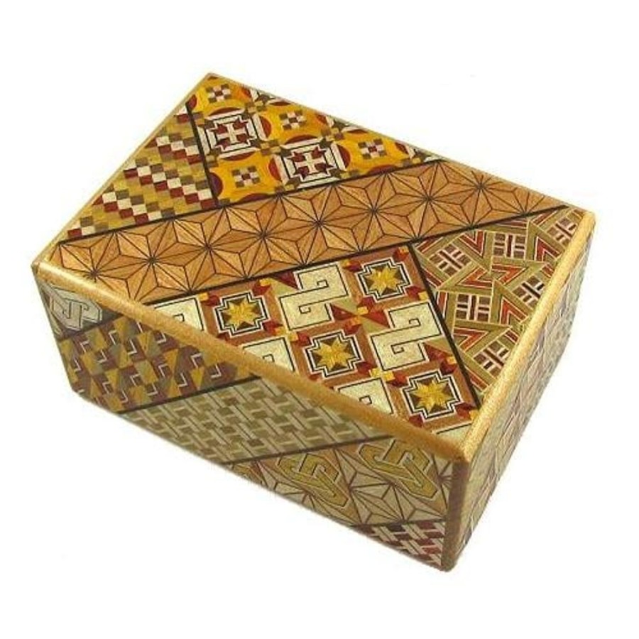 Puzzle Boxes Winshare-Puzzles-and-Games | 4 Sun 21 Steps - Japanese Puzzle Box-J421