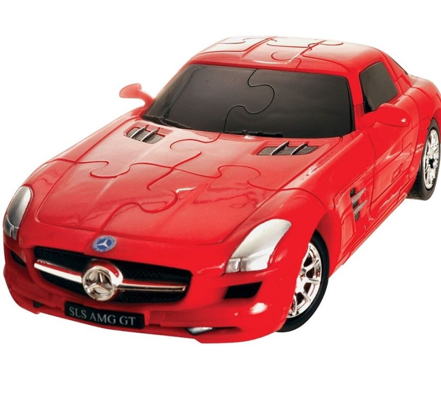 3D Puzzles Eureka Transportation | Mercedes Sls Amg Gt - 3D Jigsaw Puzzle Car Kit-3414Eu