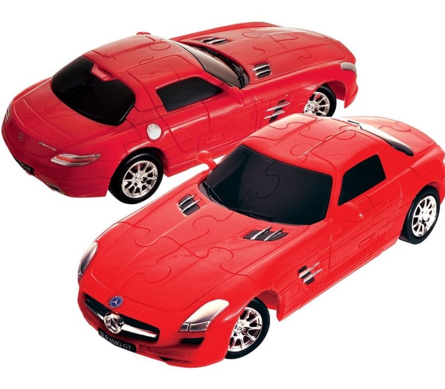 3D Puzzles Eureka Transportation | Mercedes Sls Amg Gt - 3D Jigsaw Puzzle Car Kit-3414Eu