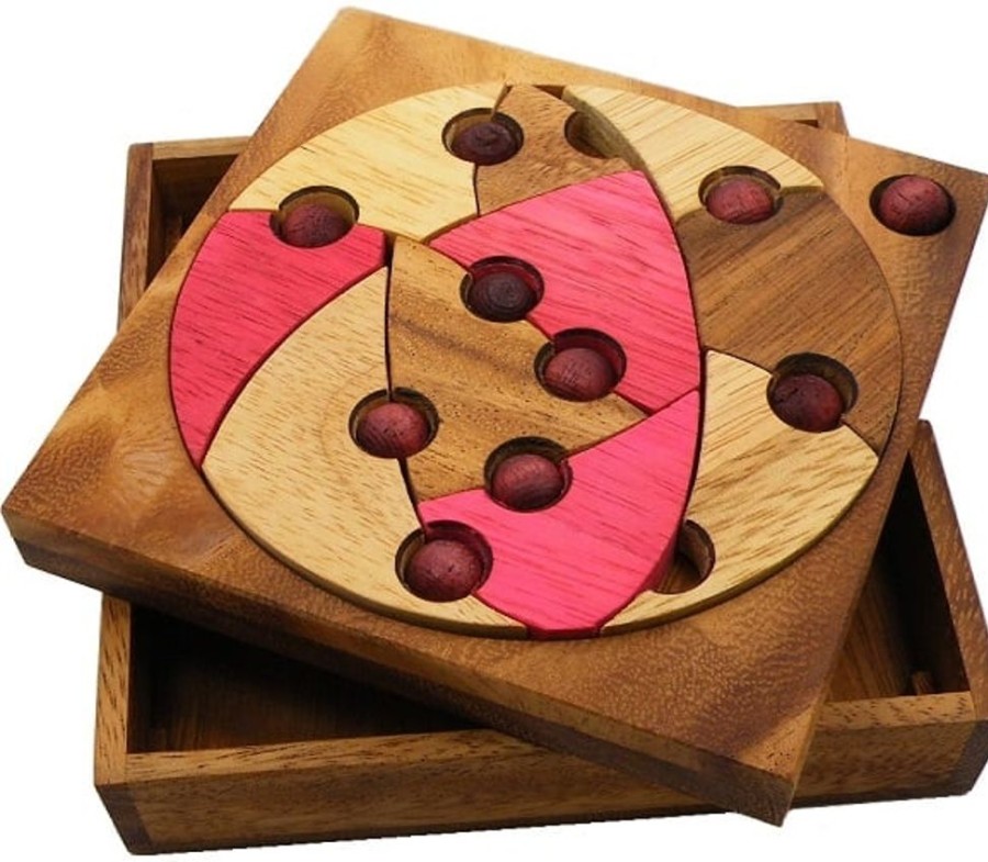 Wooden Puzzles Winshare-Puzzles-and-Games | Cookie - Wooden Brain Teaser Puzzle-9934W