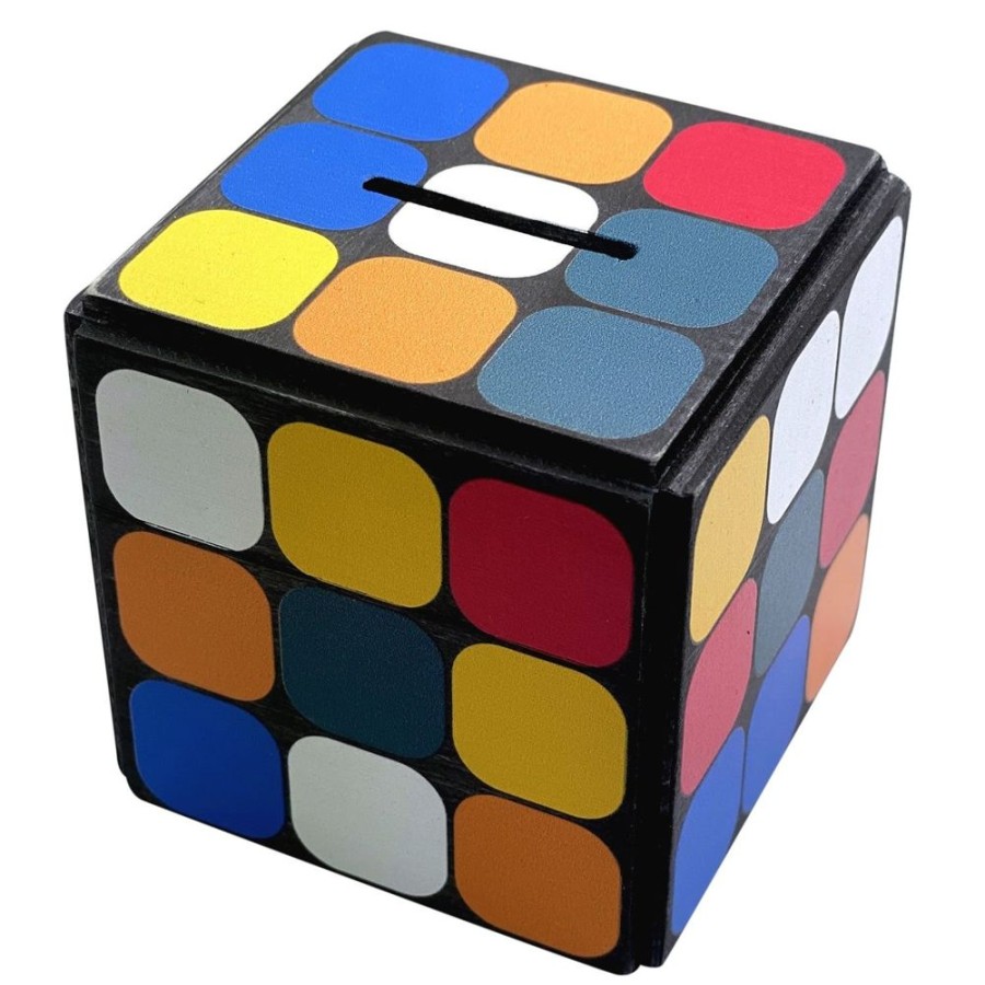 Brain Teasers Winshare-Puzzles-and-Games | Enigma Sudocube Secret Puzzle Box - Money Trick Box-Eb013