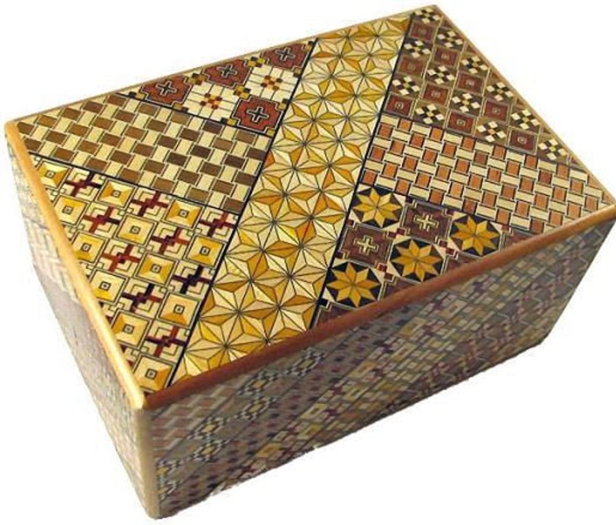 Puzzle Boxes Winshare-Puzzles-and-Games | 6 Sun 36 Steps Koyosegi - Japanese Puzzle Box-J6361Ko