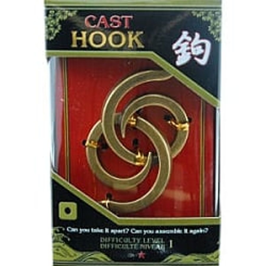 Metal Puzzles Hanayama | Cast Hook - Hanayama Metal Puzzle-H146