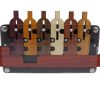 Wooden Puzzles Constantin | 6 Bottles (Flaschenzug) - Wooden Puzzle Brain Teaser-L22Ct