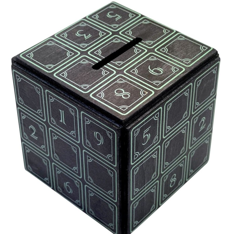 Wooden Puzzles Winshare-Puzzles-and-Games | Enigma Magic Cube Secret Puzzle Box - Money Trick Box-Eb012