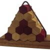 3D Puzzles Winshare-Puzzles-and-Games Pyramids | Beehive Pyramid Wooden Puzzle Brain Teaser-258V