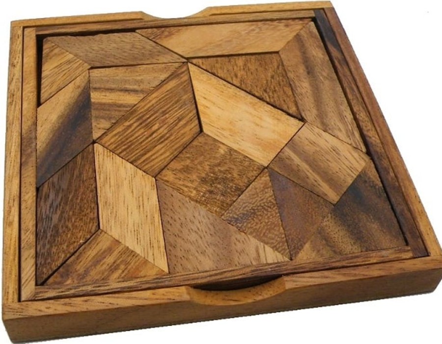 Wooden Puzzles Winshare-Puzzles-and-Games | Complex Tangram - Wooden Brainteaser Puzzle-8241W