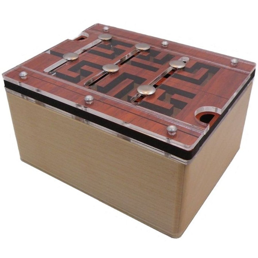 Puzzle Boxes Constantin | Pld Box - Secret Box With Maze Puzzle-L129Ct