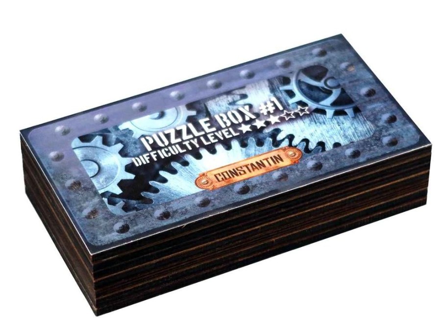 Brain Teasers Constantin | Constantin Puzzle Box #1 - Secret Puzzle Box-My884