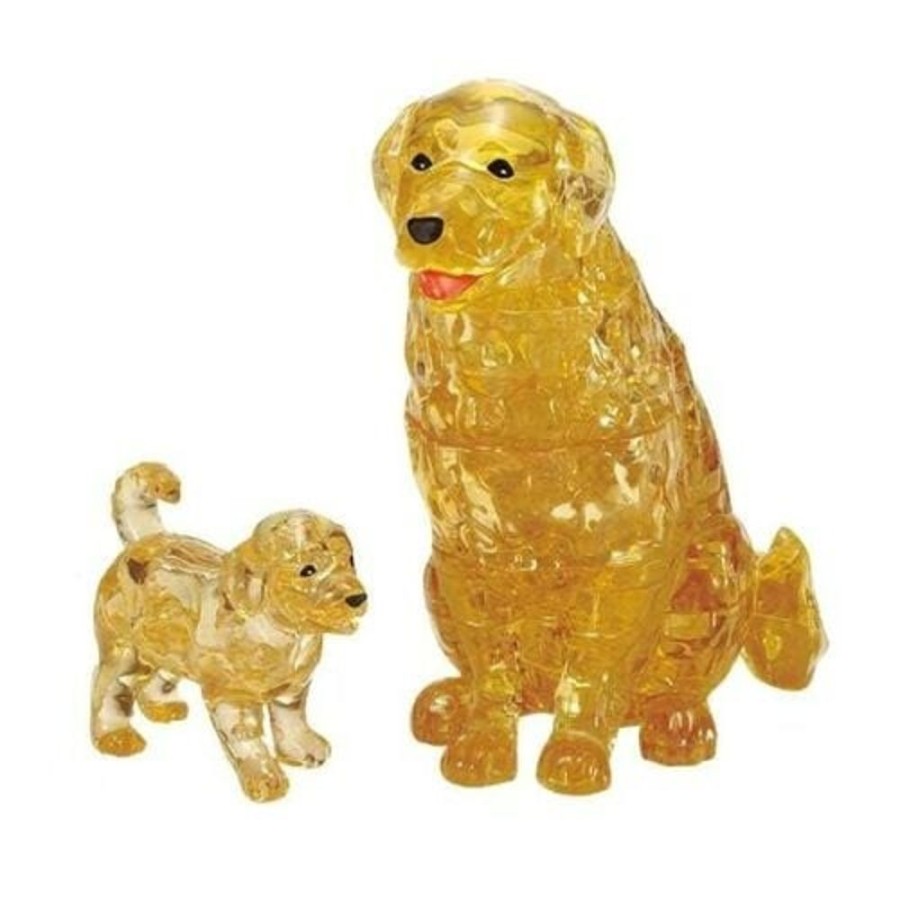 3D Puzzles Bepuzzled Animals | 3D Crystal Puzzle Dog & Puppy-Ug31087