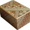 Puzzle Boxes Winshare-Puzzles-and-Games | 5 Sun 35 +1 Step Koyosegi - Japanese Puzzle Box-J535+1Ko