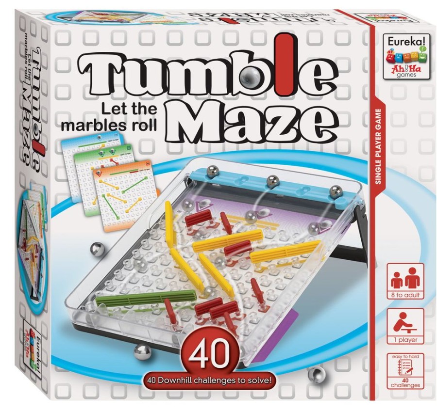 Educational Games Eureka | Tumble Maze Iq Game - By Ah!Ha Games-5508Eu