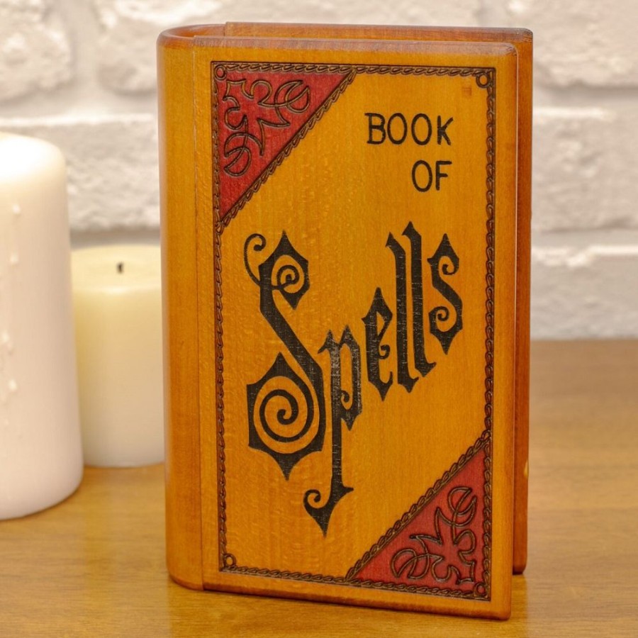 Puzzle Boxes Winshare-Puzzles-and-Games | Book Of Spells - Secret Wooden Puzzle Box-Cc7050