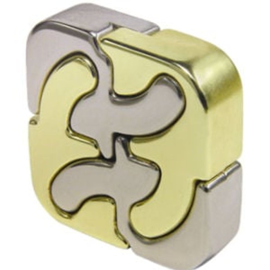 Metal Puzzles Hanayama | Cast Square - Hanayama Metal Puzzle-H149