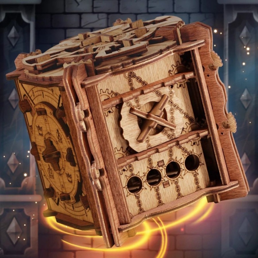 Wooden Puzzles iDventure | Cluebox The Trial Of Camelot - Escape Room In A Puzzle Box-I