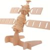 Wooden Puzzles Puzzled | Satellite - 3D Jigsaw Woodcraft Kit Wooden Puzzle-1257