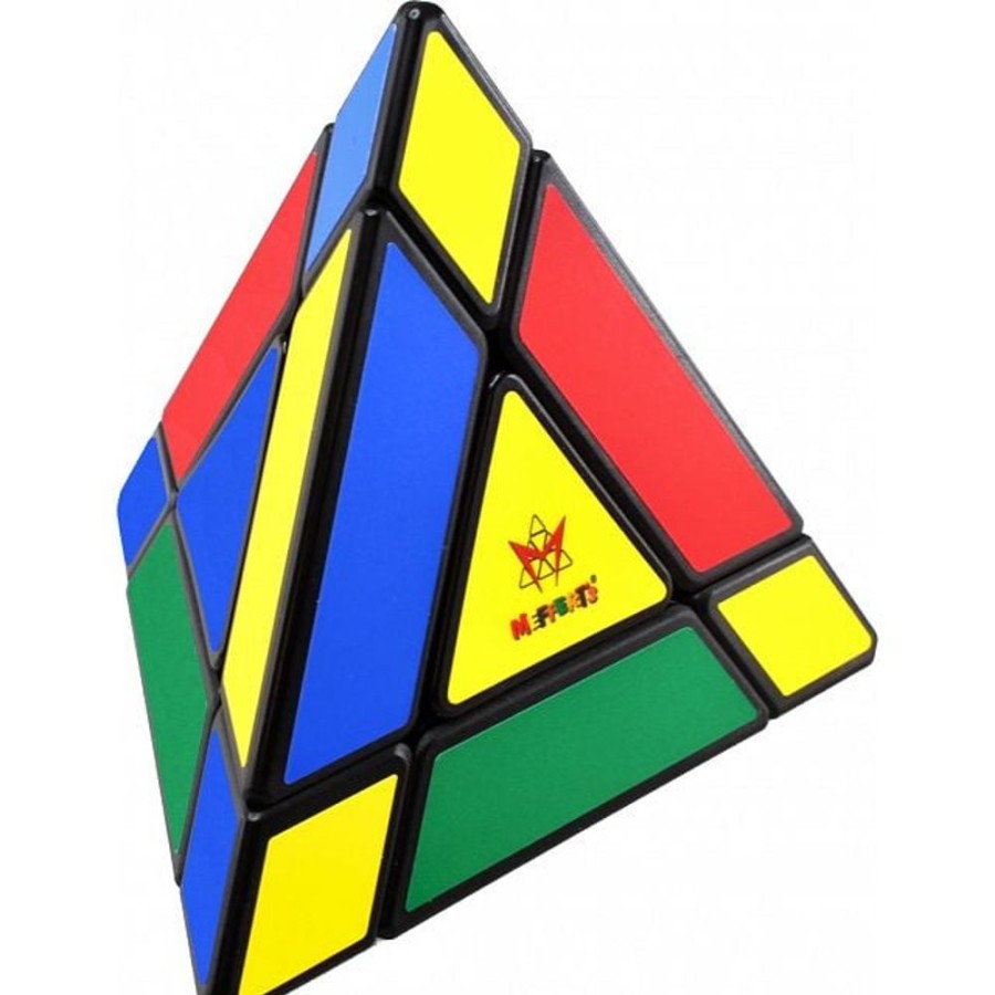 Brain Teasers Mefferts | Pyraminx Edge Black Base - Meffert'S Rotation Puzzle Brainte