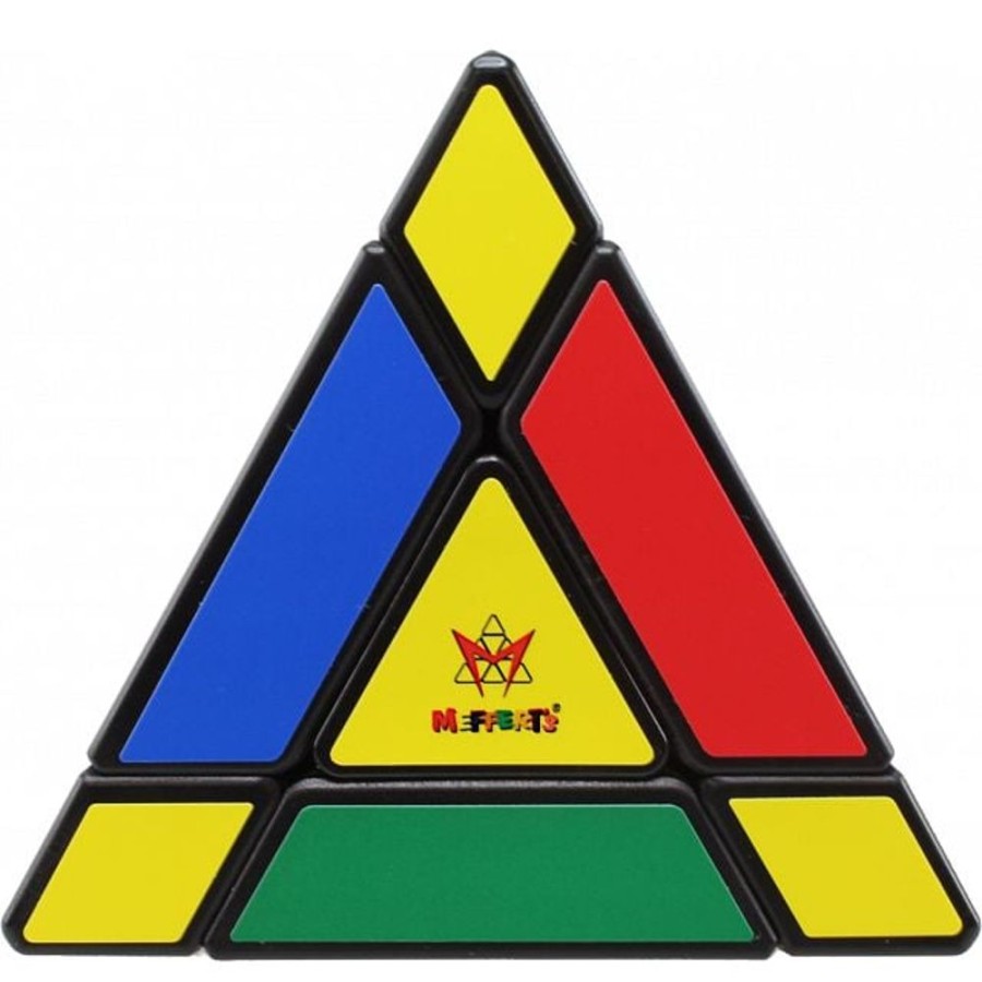 Brain Teasers Mefferts | Pyraminx Edge Black Base - Meffert'S Rotation Puzzle Brainte