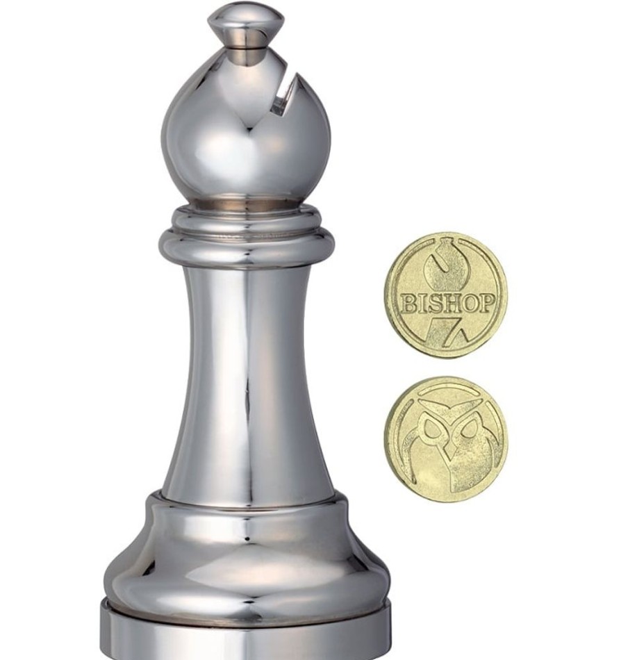 Metal Puzzles Hanayama | Cast Chess Bishop Silver - Hanayama Metal Puzzle-Eu684