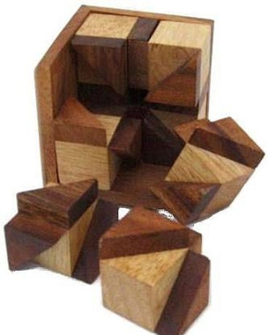 Wooden Puzzles Winshare-Puzzles-and-Games | 24 Triangles - Brain Teaser Wooden Puzzle-195