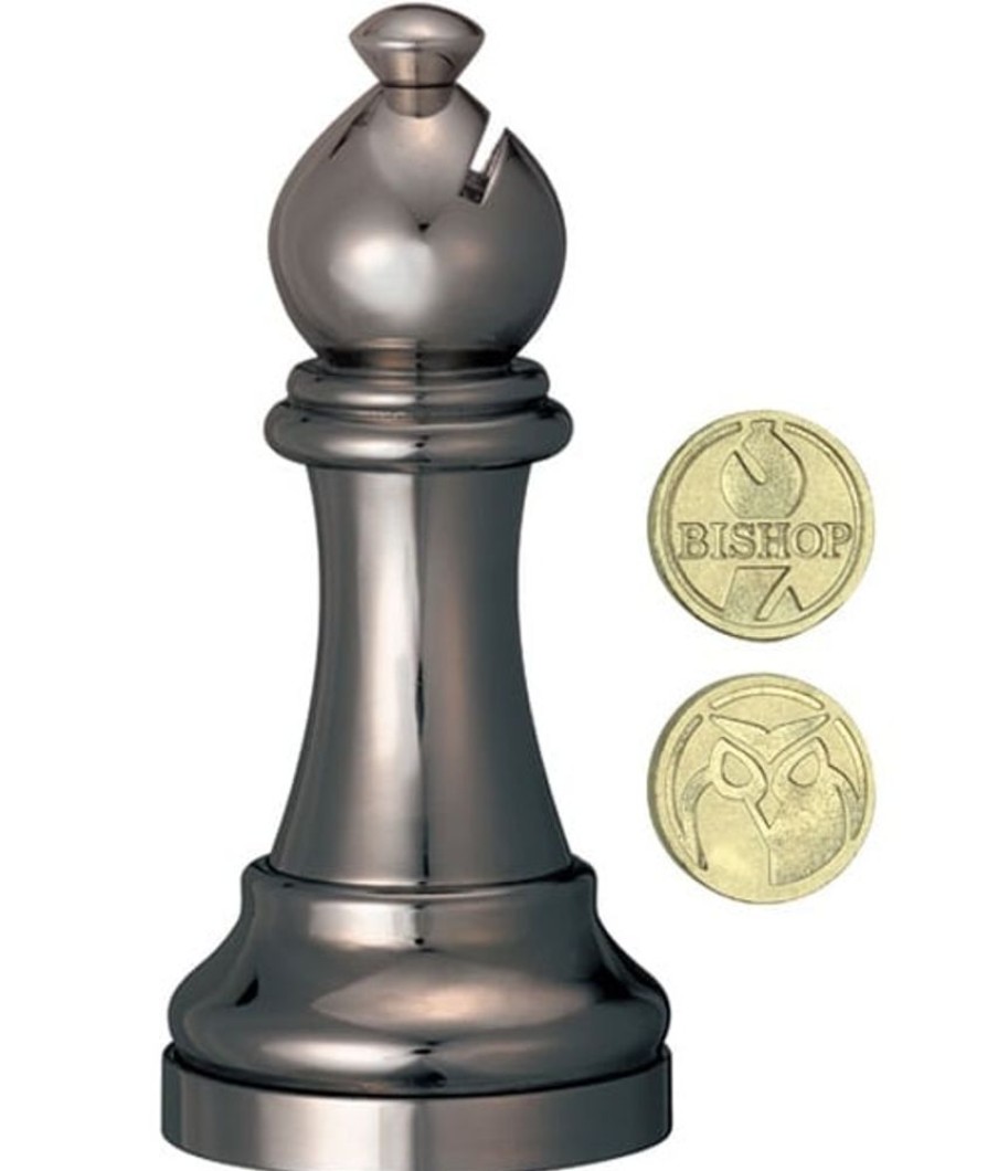 Metal Puzzles Hanayama | Cast Chess Bishop Black - Hanayama Metal Puzzle-Eu690